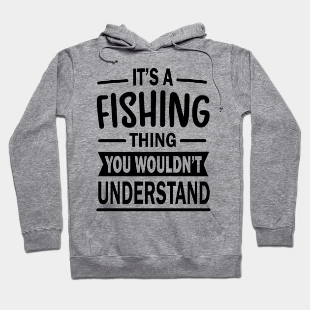 Its a Fishing Thing Hoodie by Barum FishingTeam